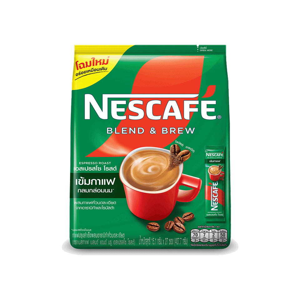 เนสกาแฟ เบลนด์ แอนด์ บรู เอสเปรสโซ โรสต์ | Nescafé TH